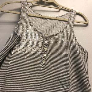 JCREW Sequin Tank Top